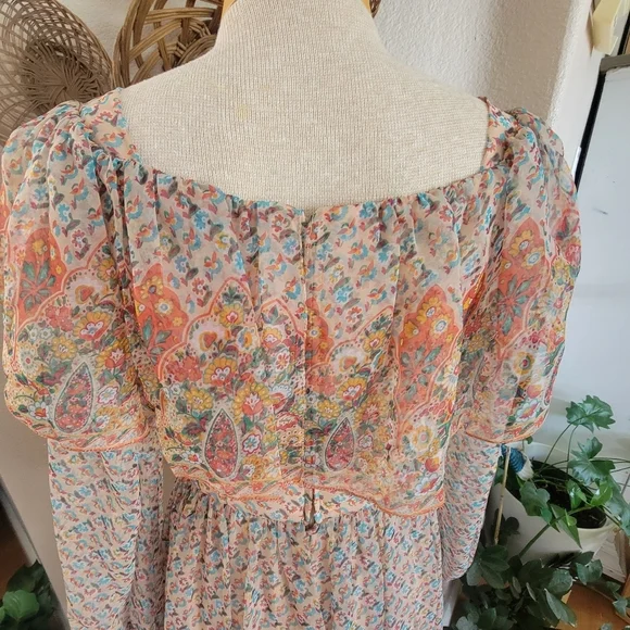 Vintage Victor Costa boho dress - Picture 3 of 16